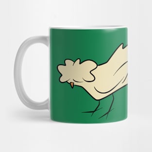 Buff Laced Polish Hen Mug